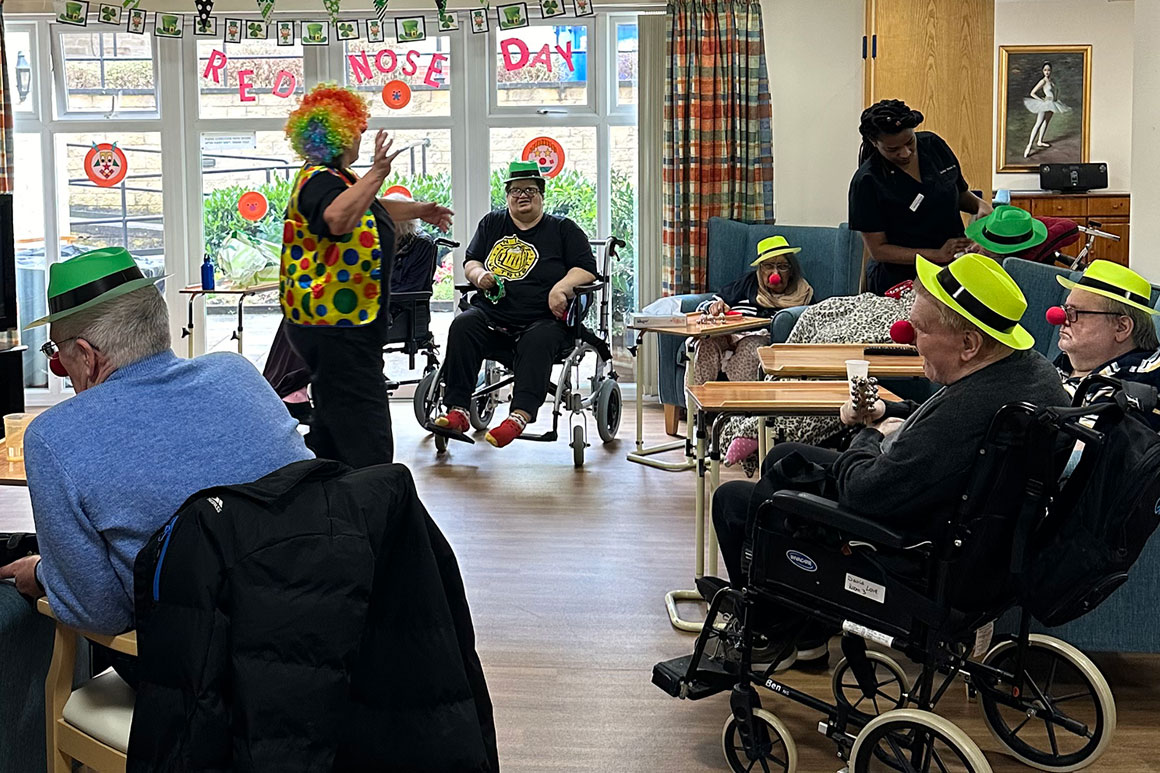 red nose day 2024 lister sherrington house nursing home red nose day 2024 lister sherrington house nursing home