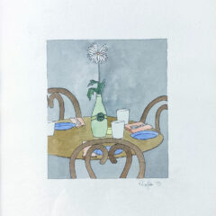 Still life with Perrier bottle 1983
